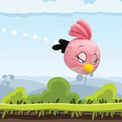 Angry Birds Stella Pink Girly Bird Plush 8" Pillow Doll Character Mighty Mojo