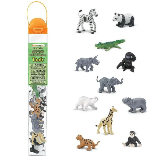 Safari Zoo Babies Toob