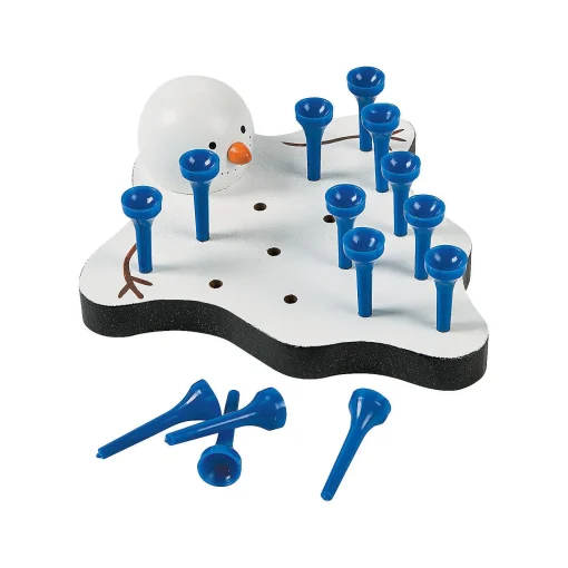Snowman Peg Game
