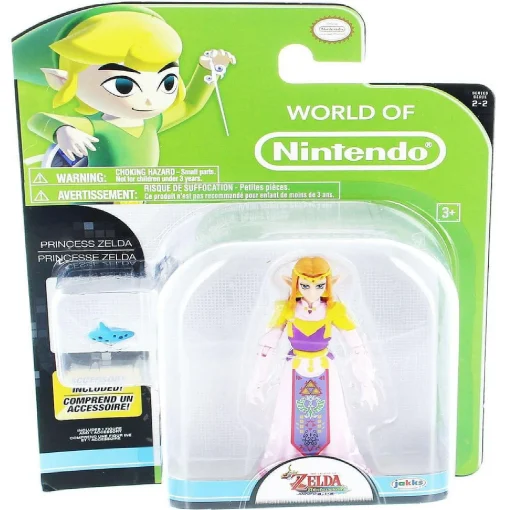 World Of Nintendo 4" Figure: Princess Zelda W/ Ocarina
