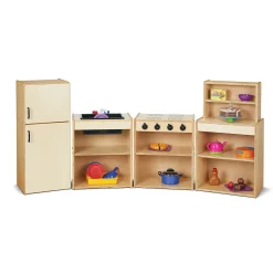Young Time Play Kitchen Refrigerator