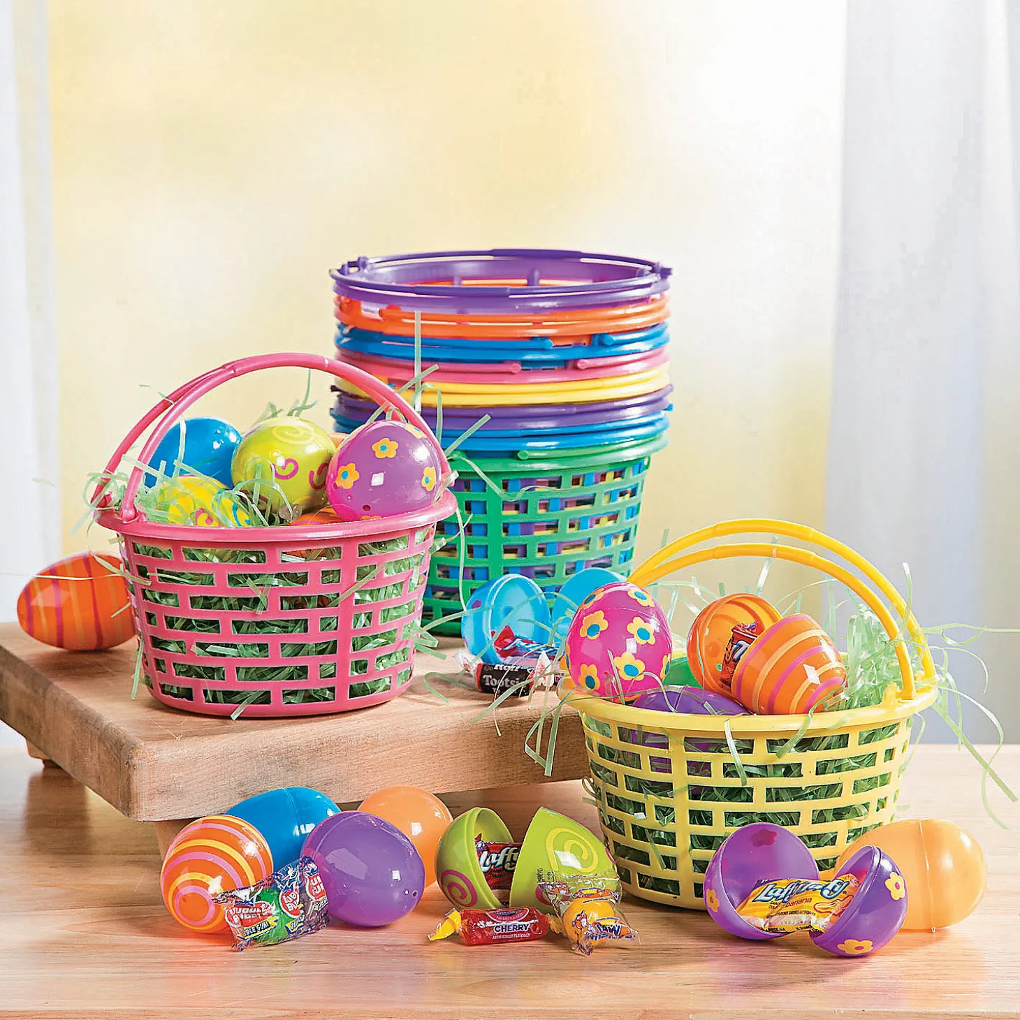 2 Bulk 144 Pc. Colorful Bright Plastic Easter Eggs
