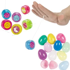 2-1/2" Bulk 96 Pc. Plastic Easter Egg & Yoyo Filler Kit