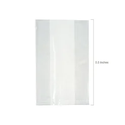 4" X 5 1/2" Bulk 150 Pc. Small Clear Cellophane Gift Bags