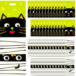 12" X 17" Bulk 50 Pc. Large Plastic Ghoul Gang Goody Bags