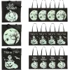 15" X 17" Large Nonwoven Glow-In-The-Dark Halloween Tote Bags - 12 Pc.