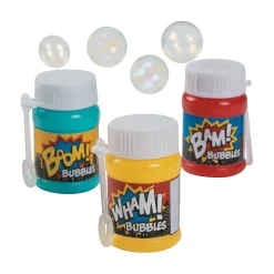 Action-Packed Bubble Bottles - 24 Pc.