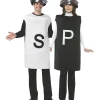 Adult Salt And Pepper Couple Costumes