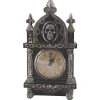 Animated Haunted Raven Clock Halloween Decoration