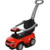 Aosom 3 In 1 Toddler Push Car W/Music Lights And Secure Bar 1-3Yr Red