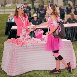 Awareness Ribbon Badge Holder Lanyards - 12 Pc.