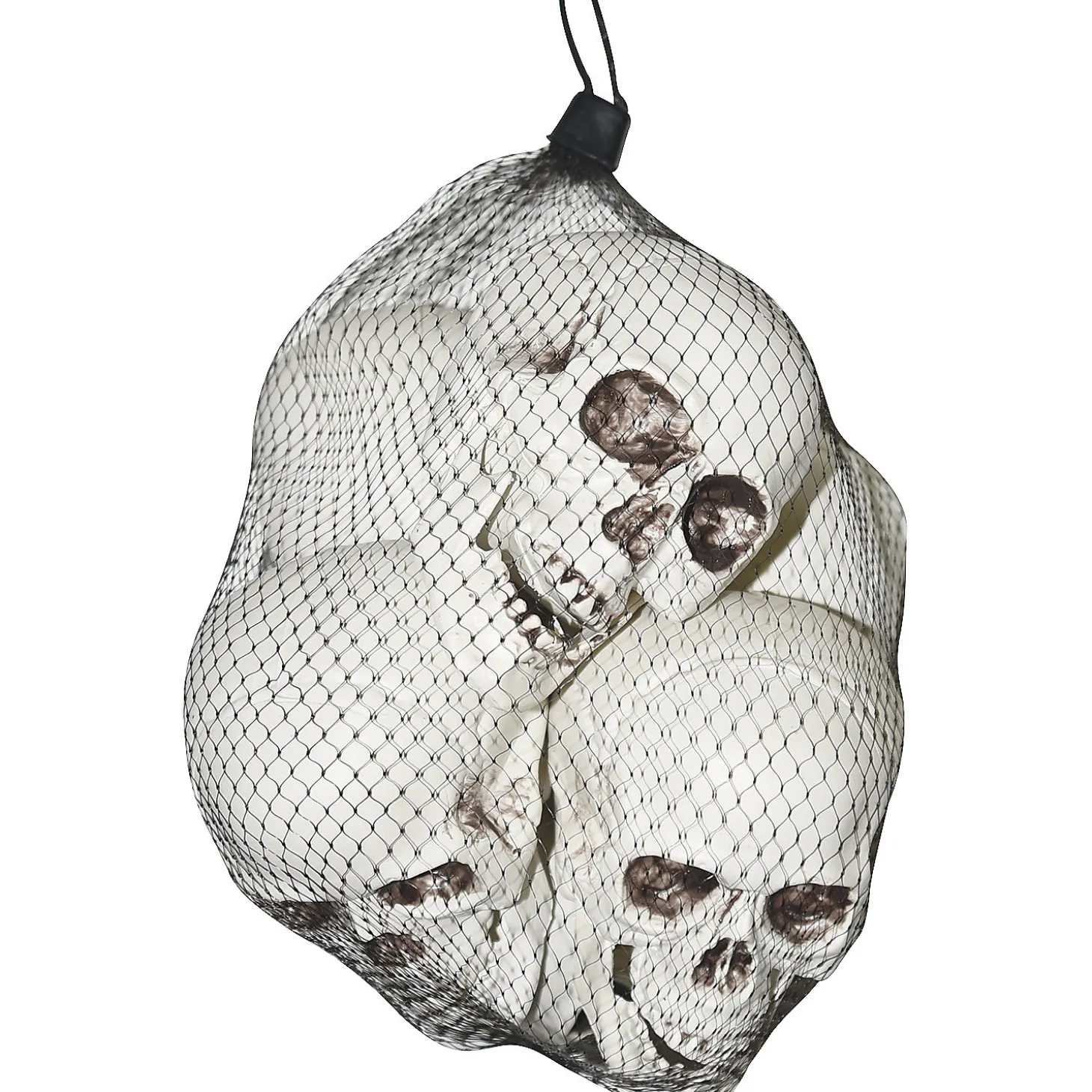 Bag Of Skulls Decoration - 6 Pieces