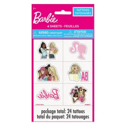 Barbie™ & Friends Temporary Tattoos - 24 Pc.