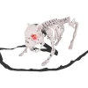 Barking Dog Skeleton Halloween Decoration