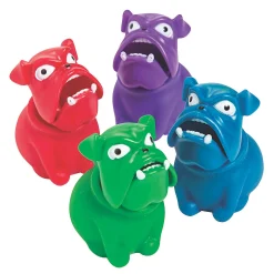 Barrel-O'-Bulldog Pop-Out Squeeze Toys - 24 Pc.