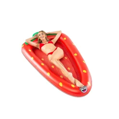 Bigmouth Strawberry Mesh Hammock Pool Float
