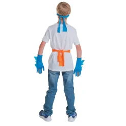 Blue & Orange Superhero Accessories - 4 Pc.