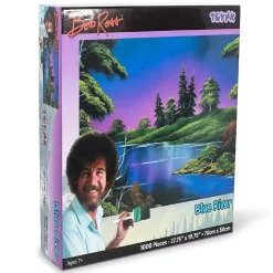 Bob Ross Blue River Nature Puzzle 1000 Piece Jigsaw Puzzle