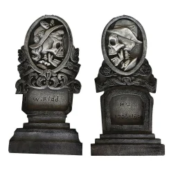 Bride And Groom Tombstone Set