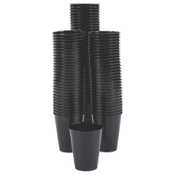 Bulk 100 Ct. Solid Color Plastic Cups