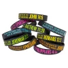 Bulk 100 Pc. Bible Verse Rubber Bracelets
