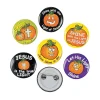 Bulk 48 Pc. Christian Pumpkin Glow-In-The-Dark Mini Buttons