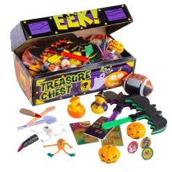 Bulk 50 Pc. Deluxe Halloween Treasure Chest Toy Assortment