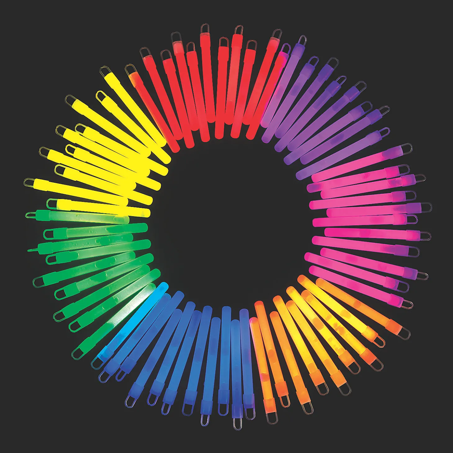 Bulk 100 Pc. Glow Stick Assortment
