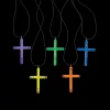 Bulk 50 Pc. Glow Stick Cross Necklaces