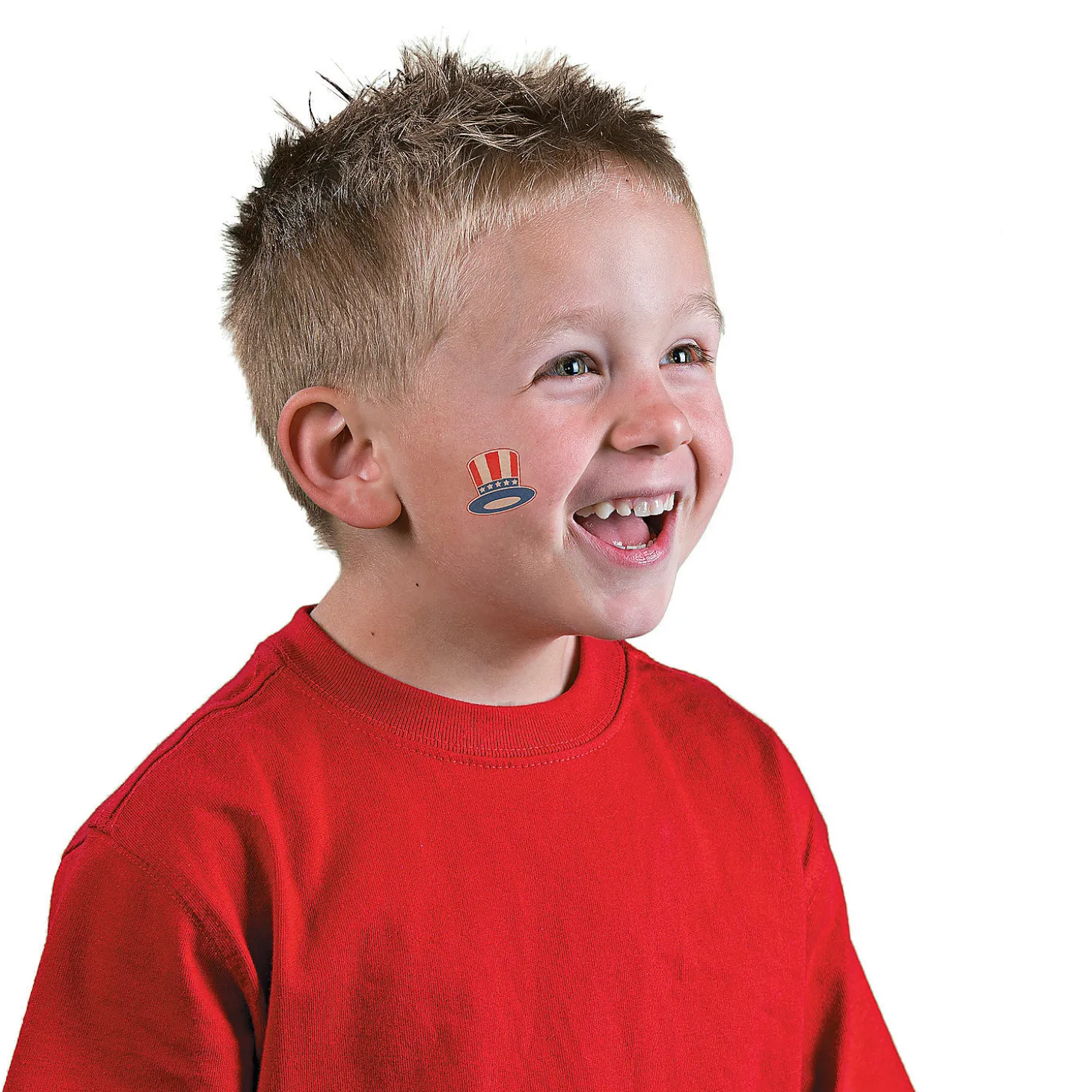 Bulk 72 Pc. Glow-In-The-Dark Patriotic Temporary Tattoos