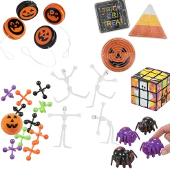 Bulk 96 Pc. Halloween Fun & Games Kit