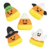 Bulk 50 Pc. Halloween Smiling Stuffed Candy Corn Assortment