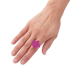 Bulk 144 Pc. Mardi Gras Fleur De Lis Rings