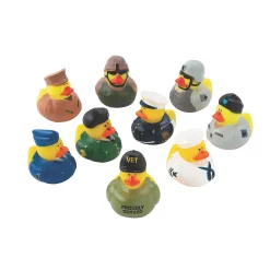 Bulk 48 Pc. Military Rubber Ducks Assortment
