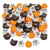 Bulk 144 Pc. Mini Halloween Emoji Eraser Assortment