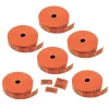 Bulk 12,000 Pc. Orange Coupon Double Roll Tickets