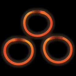Bulk 50 Pc. Orange Glow Bracelets