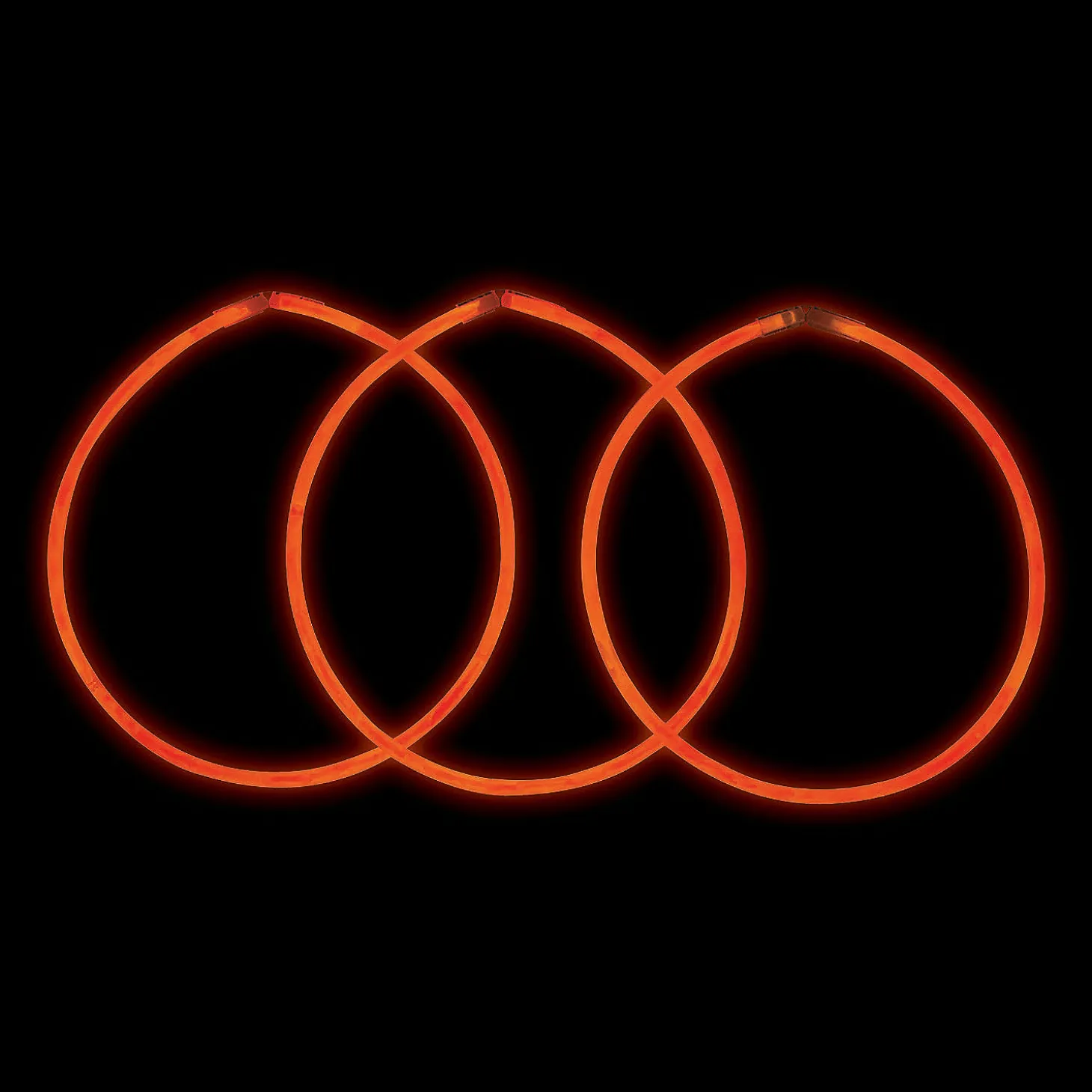 Bulk 50 Pc. Orange Glow Necklaces