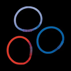 Bulk 100 Pc. Patriotic Glow Bracelet Assortment