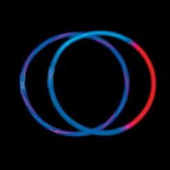 Bulk 50 Pc. Patriotic Mix Premium Glow Necklaces