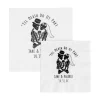 Bulk 50 Pc. Personalized Halloween Wedding Napkins