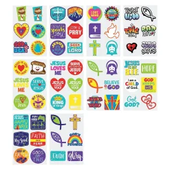 Bulk 360 Pc. Religious Temporary Tattoo Assortment