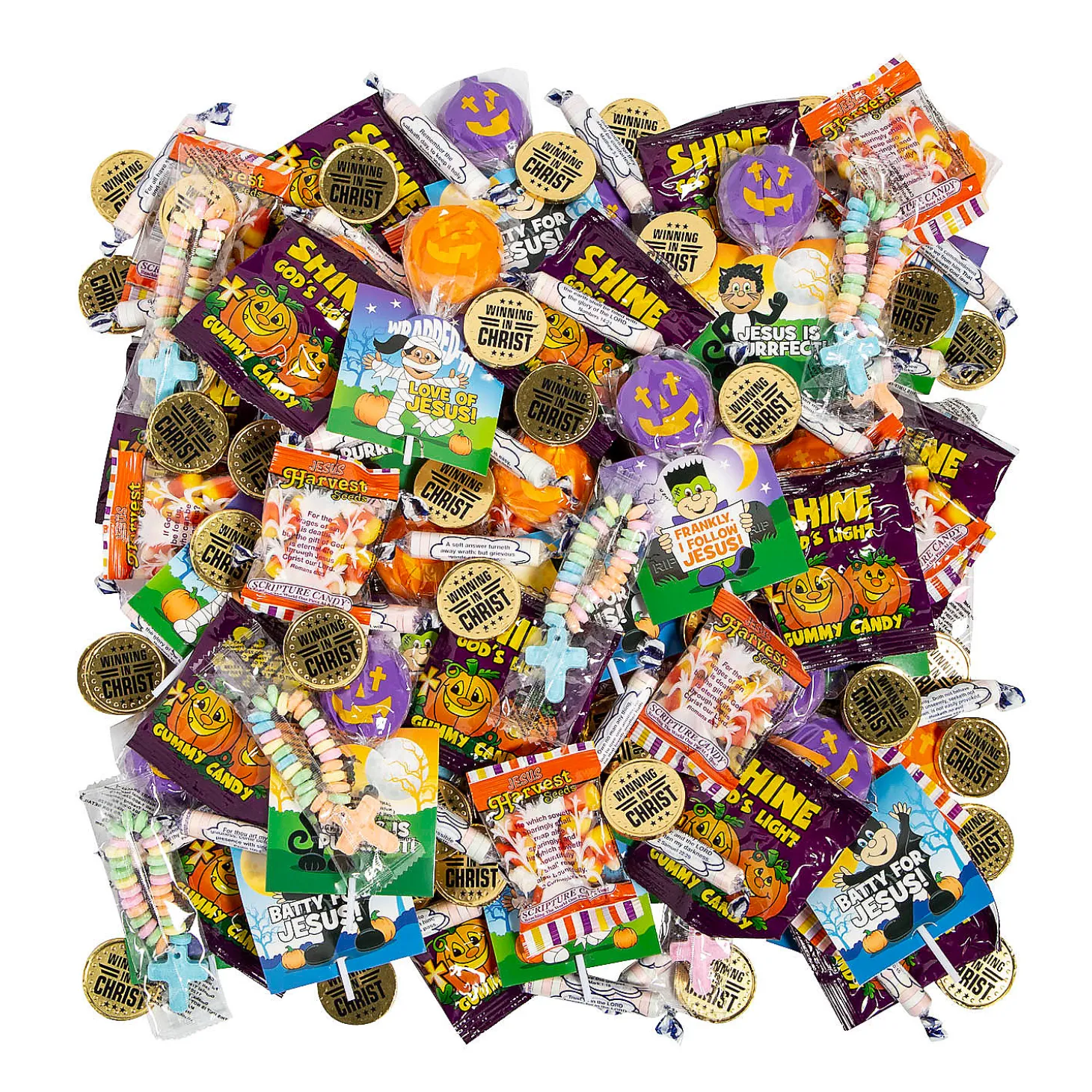 Bulk 213 Pc. Religious Trick-Or-Treat Candy Assortment