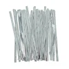 Bulk 600 Pc. Silver Metallic Twist Ties