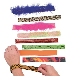 Bulk 100 Pc. Slap Bracelet Assortment