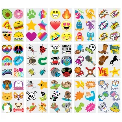 Bulk 72 Pc. Temporary Tattoo Assortment