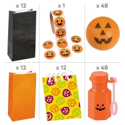 Bulk 193 Pc. Trick-Or-Treat Giveaways Kit For 48