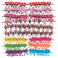 Bulk 144 Pc. Valentine Bendables Assortment