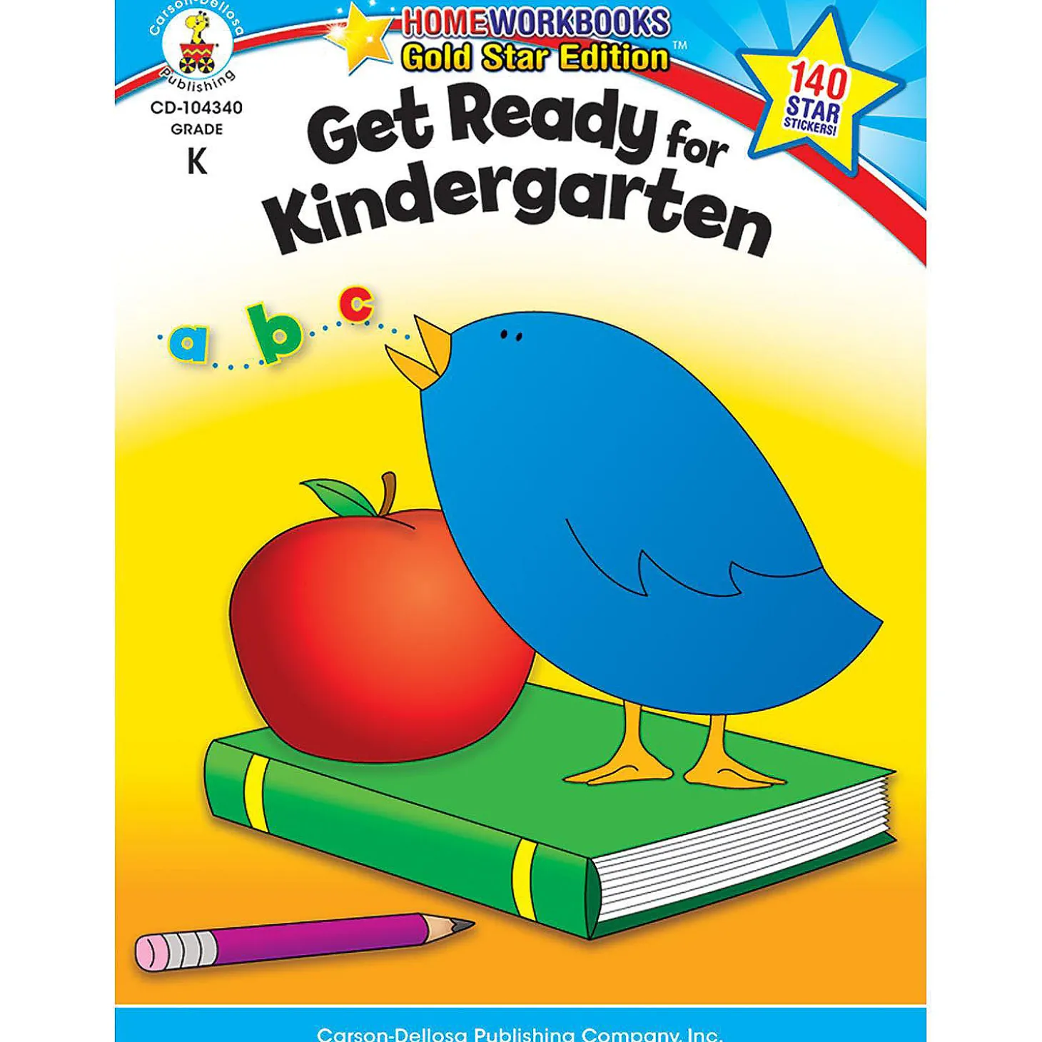 Carson Dellosa Education Get Ready For Kindergarten Workbook