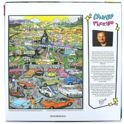 Charles Fazzino Pop Art Route 66 300 Piece Poster Sized Jigsaw Puzzle